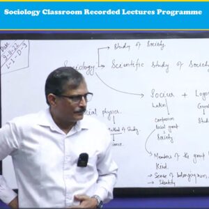 Sociology Classroom Recorded Lectures Programme
